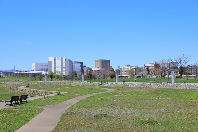 宮前公園は旭川で女装子、男の娘、ニューハーフと出会いがあるスポット