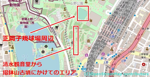 上野公園の女装子さん待ち合わせ場所