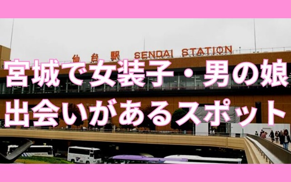 宮城（仙台中心）で女装子・男の娘と出会いがある人気スポット