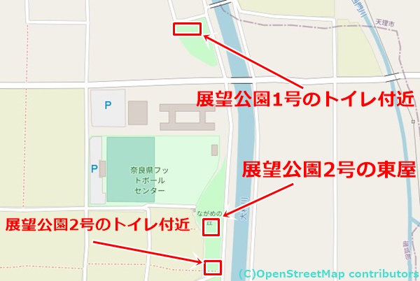 志貴裏公園の女装子さん待ち合わせMAP