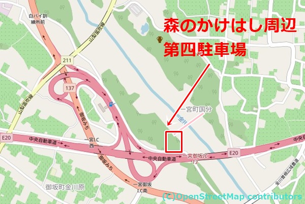 金川の森の女装子さん待ち合わせMAP