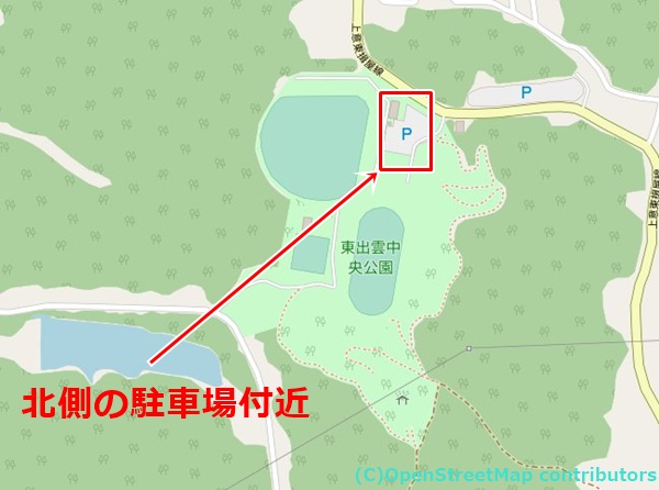 東出雲中央公園の女装子さん待ち合わせMAP