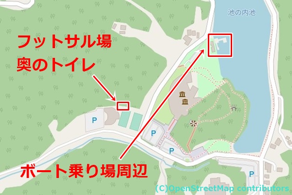 佐賀県立宇宙科学館の女装子さん待ち合わせMAP